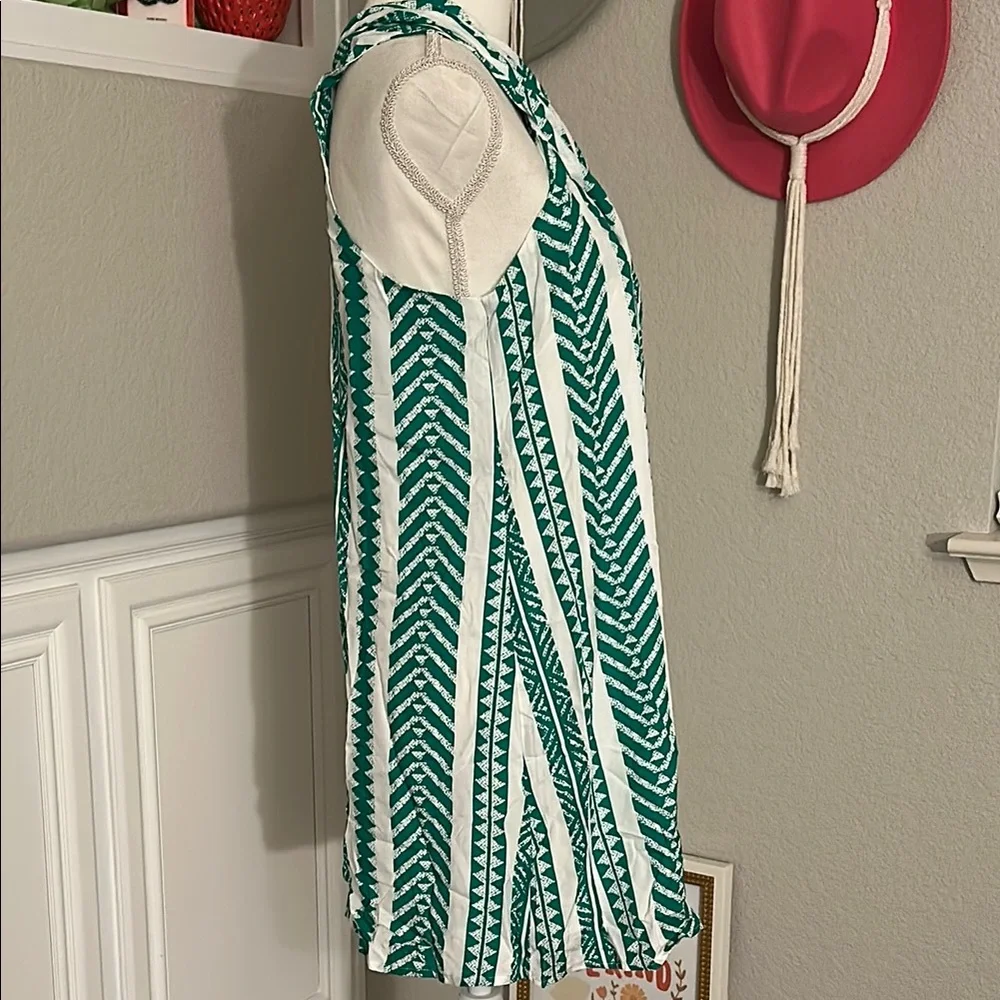 Cupshe Striped Crossover Halterneck Mini Dress NWT - Picture 6 of 13